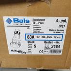 NIEUW! 10x BLAUWE CEE 63A CONTRASTEKKER BALS 3184, Ophalen, Nieuw, X, X