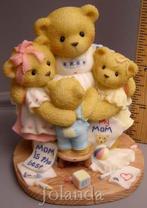 Cherished Teddies Katie, Renee, Jessica and Matthew, Ophalen of Verzenden, Zo goed als nieuw, Beeldje, Cherished Teddies