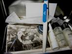 KLM vintage blikje met inhoud compleet met reclame band, Ophalen of Verzenden, Zo goed als nieuw, Gebruiksvoorwerp