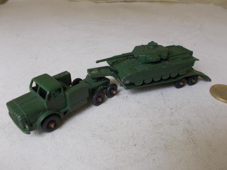 Lesney Major Pack 3 ANTAR + CENTURION TANKTRANSPORTER I.g.st, Hobby en Vrije tijd, Modelauto's | 1:87, Zo goed als nieuw, Bus of Vrachtwagen