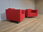 2x Design on Stock - Blizz - Fauteuils - Rood - Design, Huis en Inrichting, Fauteuils, Voltastraat 21, Barneveld, Design on Stock