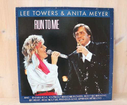 Lee Towers & Anita Meyer – Run To Me  Jaar: 1986, Cd's en Dvd's, Vinyl | Pop, 1980 tot 2000, 12 inch, Ophalen of Verzenden