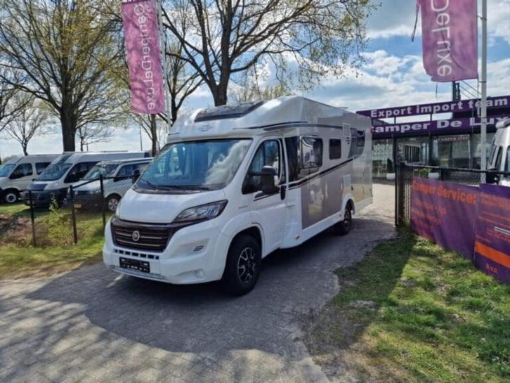 Carado T448 : enkele bedden/hefbed 1 jaar garantie ., Caravans en Kamperen, Campers, Bedrijf, tot en met 4, Buscamper of Camperbus