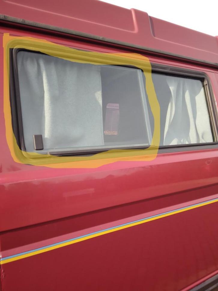 VW T3 Bluestar Ruit Getint glas voor Schuifruit, Caravans en Kamperen, Camper-accessoires, Gebruikt, Ophalen of Verzenden