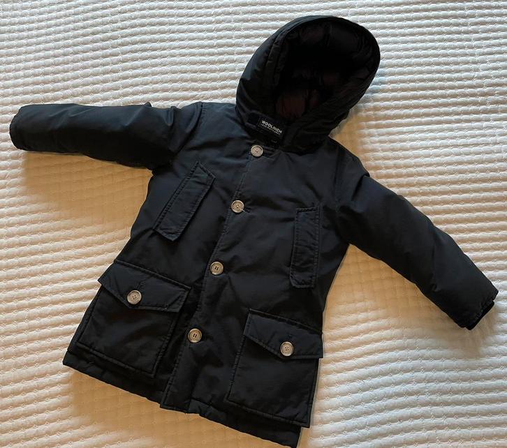 Woolrich Parka Maat 6, Kinderen en Baby's, Kinderkleding | Maat 122, Zo goed als nieuw, Jas, Ophalen of Verzenden