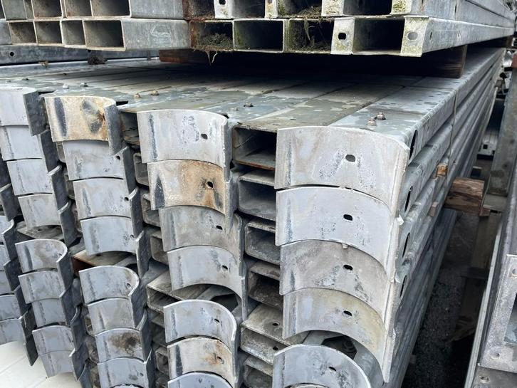 Kokerprofielen 100x50x3mm | Lengte: 4250 mm, Doe-het-zelf en Verbouw, Metalen, Gebruikt, IJzer, Ophalen of Verzenden