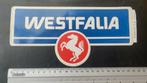 Westfalia oldtimer vintage sticker Volkswagen bus, Ophalen of Verzenden, Zo goed als nieuw, Auto of Motor