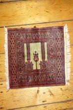 Vintage handgeknoopt tribaal gebedskleed * zeldzaam groen mi, Antiek en Kunst, Ophalen of Verzenden