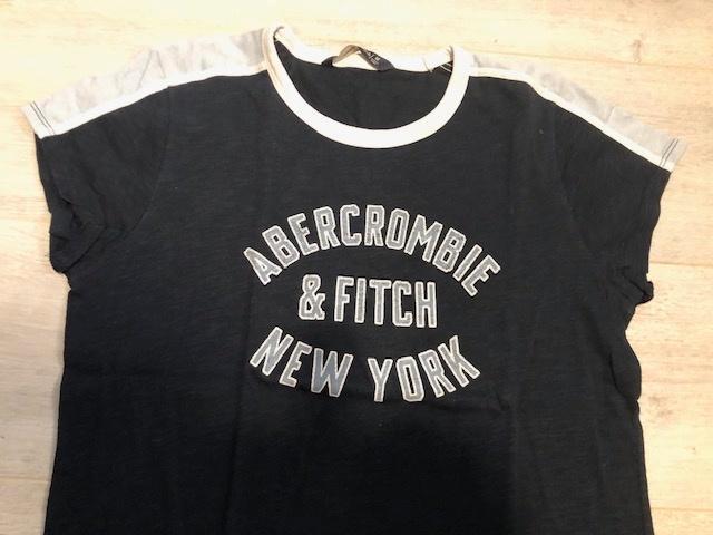 Abercrombie&Fitch t-shirt, Kleding | Dames, T-shirts, Zo goed als nieuw, Blauw, Korte mouw, Ophalen of Verzenden
