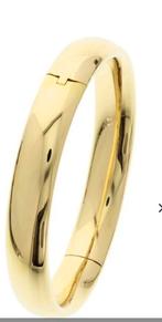 14k Gouden Slavenarmband 10mm - Mooie Staat, Ophalen of Verzenden
