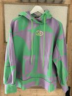 Trui Hoodie van Goldbergh Lila/Groen mt.M, Maat 38/40 (M), Ophalen of Verzenden, Trui, Gedragen