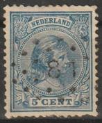 Puntstempel 81 op NVPH 35, Postzegels en Munten, Postzegels | Nederland, Verzenden, T/m 1940, Gestempeld