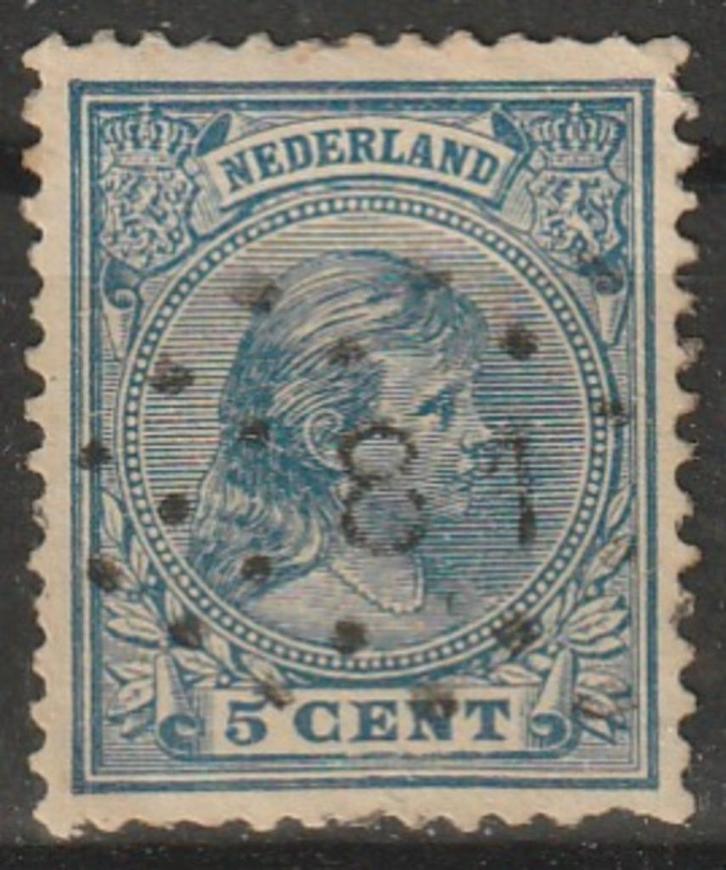 Puntstempel 81 op NVPH 35, Postzegels en Munten, Postzegels | Nederland, Gestempeld, T/m 1940, Verzenden