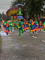 Prachtige kostuums pakken loopgroep optocht carnaval te koop, Hobby en Vrije tijd, Feestartikelen, Carnaval, Gebruikt, Kostuum
