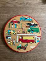 Houten ronde simplex puzzel, Ophalen of Verzenden, Zo goed als nieuw