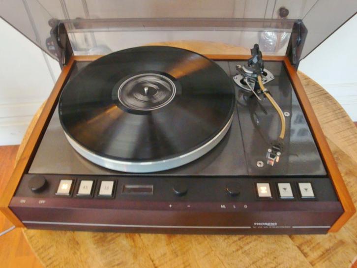 Thorens TD 126 MK III Electronic SME 3009 Benz Micro Silver, Audio, Tv en Foto, Platenspelers, Gebruikt, Platenspeler, Thorens