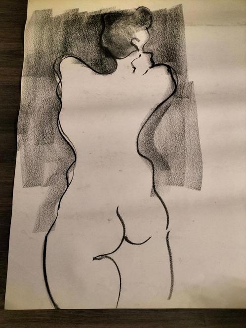 Tekeningen Joop Biemold, Antiek en Kunst, Kunst | Tekeningen en Foto's, Ophalen of Verzenden