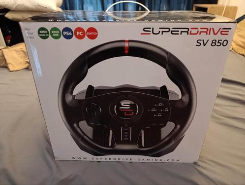 Superdrive sv850 racestuur, Computers en Software, Joysticks, Zo goed als nieuw, Ophalen of Verzenden
