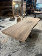 Boomstamtafel 240 x 100 x 8cm (21), 100 tot 150 cm, Nieuw, Ophalen of Verzenden, Drempt@ars-longa.nl