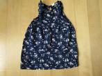 H&M - blauw gebloemd jurkje maat 86, Kinderen en Baby's, Babykleding | Maat 86, Meisje, Jurkje of Rokje, H&M, Ophalen of Verzenden