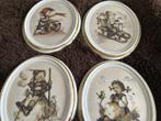 Exclusieve porseleinen M.J Hummel vier jaar getijden borden, Antiek en Kunst, Antiek | Porselein, Ophalen of Verzenden