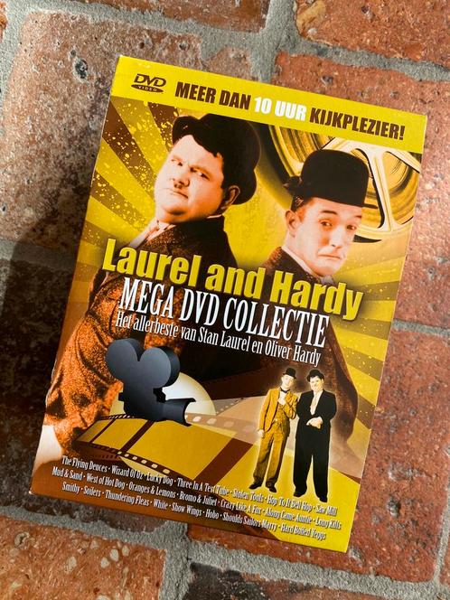 Laurel en Hardy - Mega DVD-Collectie!, Cd's en Dvd's, Dvd's | Komedie, Zo goed als nieuw, Overige genres, Boxset, Alle leeftijden