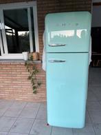Koelkast Smeg licht groen!, Witgoed en Apparatuur, Koelkasten en IJskasten, Zonder vriesvak, 200 liter of meer, Zo goed als nieuw