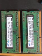 2x 1GB DDR3 Laptop Geheugen, Computers en Software, RAM geheugen, DDR3, Ophalen of Verzenden, Laptop, Gebruikt