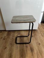 Laptop tafel grijs/beige eiken, Huis en Inrichting, Tafels | Bijzettafels, Ophalen, Overige materialen, Minder dan 55 cm, Zo goed als nieuw