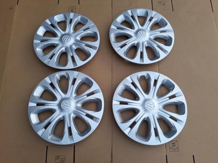 Originele Suzuki Swift Splash Wieldoppenset 16inch Nieuw !, Auto diversen, Wieldoppen, Nieuw, Ophalen of Verzenden