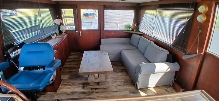 Moet nu weg Vertens 50 te koop, Watersport en Boten, Motorboten en Motorjachten, Gebruikt, Hout, 12 meter of meer, Diesel, 50 pk of meer