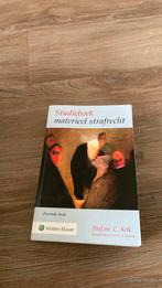 Studieboek materieel strafrecht, Ophalen, Zo goed als nieuw, Sociale wetenschap