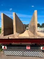 Haakse keerwanden 4 m lang, Tuin en Terras, Ophalen of Verzenden, Zo goed als nieuw, Beton, Overige typen