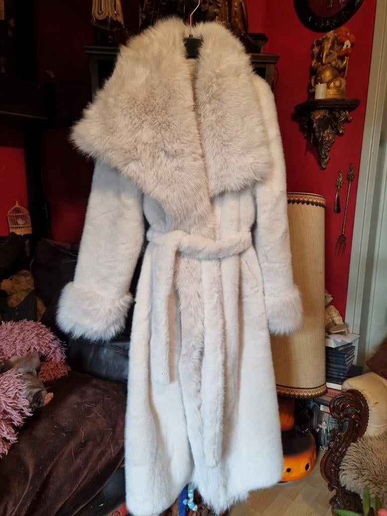Nieuwe faux fur mantel, Ophalen of Verzenden, Nieuw, Maat 34 (XS) of kleiner