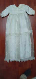 Vintage doopjurk in creme met mutsje, Ophalen of Verzenden, Zo goed als nieuw, Jongetje of Meisje