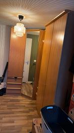 Hoek kledingkast, Huis en Inrichting, Kasten | Kledingkasten, Ophalen, 200 cm of meer, Eikenhout, Zo goed als nieuw