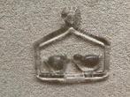 Vogeltjeshanger glas raamhanger// 17x18 cm, Ophalen of Verzenden