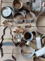 Bakkerij deegstekers, vormpjes, kanovormpjes vintage, Ophalen of Verzenden