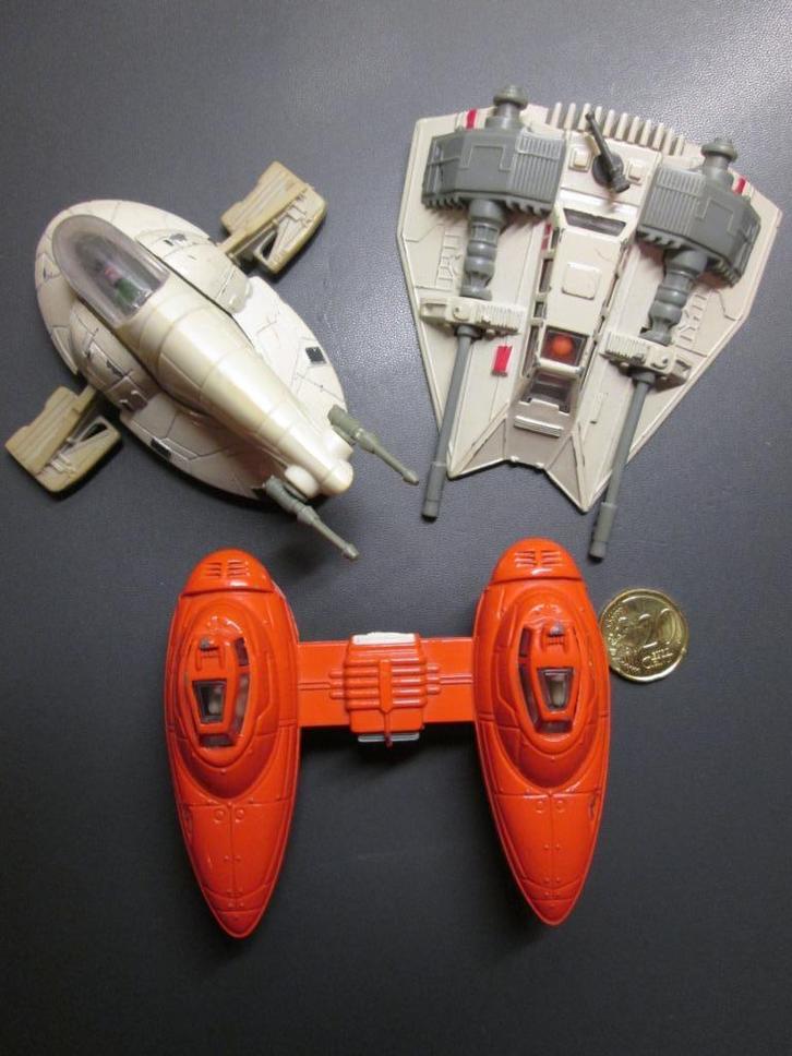 vintage Star Wars Diecast vehicles set Snowspeeder Twin Pod, Verzamelen, Star Wars, Gebruikt, Replica, Ophalen of Verzenden