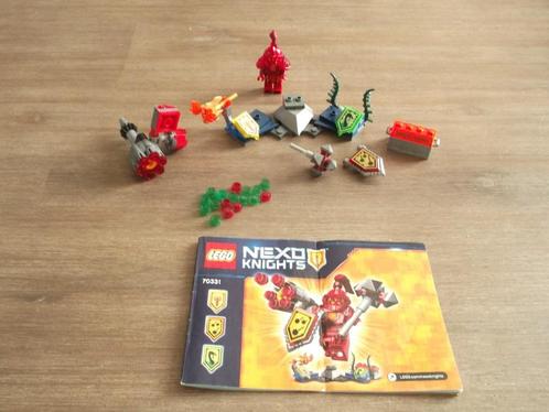 lego nexo knights 70331 ultimate macy (2016), Kinderen en Baby's, Speelgoed | Duplo en Lego, Gebruikt, Lego, Complete set, Ophalen of Verzenden