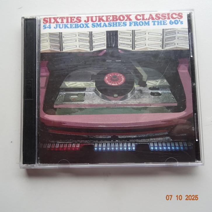 Sixties Jukebox Classics -The Who, Cream, Kinks eva (2cd), Cd's en Dvd's, Cd's | Verzamelalbums, Gebruikt, Pop, Verzenden