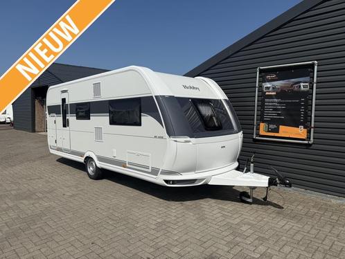 Hobby De Luxe 540 KMFE 2025 zware as , garage deur, Caravans en Kamperen, Caravans, Bedrijf, tot en met 5, 1250 - 1500 kg, Standaardzit