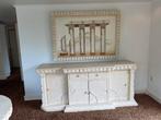 Stenen Dressoir + schilderij + eettafel + salontafel, Ophalen