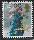 GB 2nd Kerstzegel - Engel met trompet - 2007, Postzegels en Munten, Postzegels | Europa | UK, Verzenden, Gestempeld
