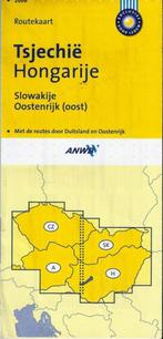 Pl120 plattegrond ANWB Tsjechië Hongarije Slowakije -, Boeken, Atlassen en Landkaarten, Gelezen, Ophalen of Verzenden