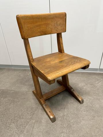 Kinderstoel vintage antieke schoolstoel casala 50-60 beschikbaar voor biedingen