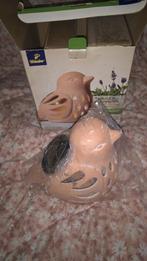 NIEUW SOLAR TUINVERLICHTING VOGEL TERRACOTTA TSIBO, Tuin en Terras, Buitenverlichting, Ophalen, Minder dan 50 watt, Overige typen