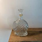 Vintage Cactus Glazen Karaf met Bloem Dop, Ophalen of Verzenden