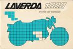 Laverda 1000 manual handboek (7392z), Motoren, Ophalen of Verzenden, Overige merken