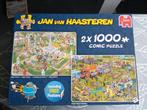 Jan van Haasteren puzzels doos met 2 stuks, Ophalen of Verzenden, Zo goed als nieuw